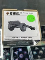 1/48 H3 Models #48067 WW2 M1A1 Howitzer 75mm