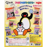 在飛比找蝦皮購物優惠-2006 yujin 企鵝家族 pingu 零食物語 仿真 