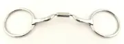 Loose Ring Snaffle Horse Bit, Roller Port Mouth- 1569