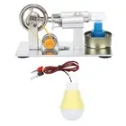 Mini Steam Engine Model Physical Experimental Education For Children Gift Part