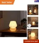 Mushroom Table Lamp, Nights Light with 3 Color Modes and Adjustable Brightnes...
