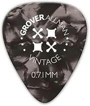 Grover Allman Vintage Celluloid, Grey, 0.03 inch (0.71 mm), 10 Sheets