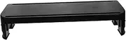 KOMBIUDA 1 PC Adjustable Computer Monitor Riser with Nonslip Design and Rounded Corners Office Desk Storage Shelf for Laptops and Keyboards Display Stand for Ergonomic Height