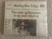 Jan 2 2000 The Star Ledger “THE NEW MILLENIUM" 2000