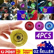 4X Aluminum Professional Yo-Yo Bundle Bearing Ball Kids Toy Magic YoYo VIC