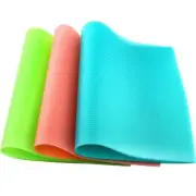8 Pack Refrigerator Liner Mats for Shelves Fridge Drawer Table Placemats