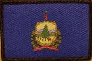 VERMONT State Patch W/ VELCRO® Brand Fastener Tactical Emblem #9