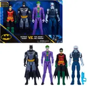 DC Comics 4-Pack 12 Inch Figures Batman Robin Joker Mr Freeze Superheroes Figure
