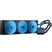 Phanteks Glacier One 420D30 D-RGB AIO Liquid CPU Cooler Black