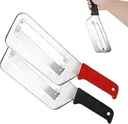 Moreeulsi Carrot Shredder,Potato Slicer | Double-Layer Manual Food Cutter Stainless Steel Slicer for Cabbage Baby Food Salad Cooking Preparation Kitchen Chefs Home Commercial Camping
