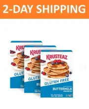 Krusteaz Gluten Free Buttermilk Pancake Mix, 16 oz., 3 pk.