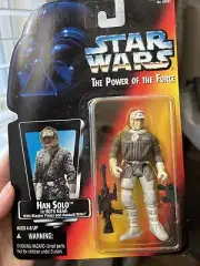Star Wars Power Of the Force- Han Solo In Hoth Gear NEW