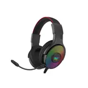 Havit H2028U RGB 7.1 USB Surround Sound Gaming Headset with Mic (Black)