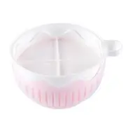 2Pcs 3 In1 Multifunction Salad Bowl Fruit Vegetable Cutting Bowl Kitchen Gadget Fruit Chopper Slicers Cutter Salad Maker