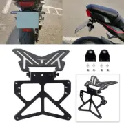 Motorcycle Aluminum Tail Tidy Number Plate Bracket Holder Black For Honda Suzuki