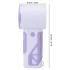 Powerful Portable Silent Mini Handheld Fan With USB Charging Purple