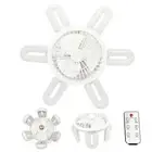 E27 Socket Fan Light-Ceiling Fan with Lights Remote Control Dimmable Fan Lights