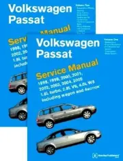 VW Passat 98to05 Bentley#VP05 2 Book Set Svr Manual LATEST EDITION PRIORITY SHIP