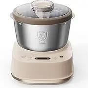 Dough Maker with Ferment Function, 5L 304 Stainless Steel Dough Flour Mixer, Constant Temperature timed Fermentation, 25-38℃ Dough Proofer, Face-up Touch Panel with Measuring Cups & Spoons