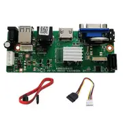 H265/H264 16CHx4K 5MP NVR Network Digital Video Recorder 1 SATA Cable for Motion Detection P2P XMEYE Green