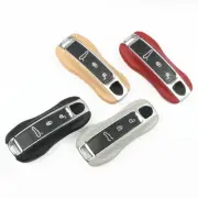 Hot Leather Smart Remote Key Fob Shell Replace for Porsche Panamera 2017-23