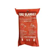 Fire Blanket Fiberglass 39''X 39'' Emergency Home Fire Extinguisher Blanket