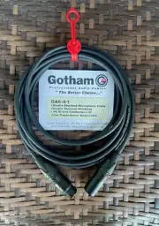 Gotham GAC-4/1 Microphone and Interconnect Cable Assembly 3 Meter