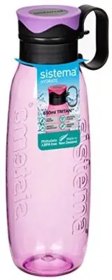 Sistema Traverse Tritan Bottle, Assorted Colours, 650 ml