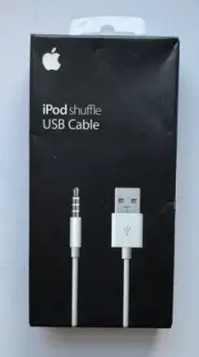 Genuine OEM Apple iPod Shuffle USB Cable MC003ZM/A for iPod Shuffle 3rd 4th GEN