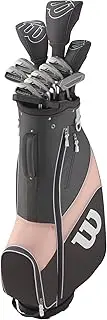 Wilson Allure Womens Golf Package Set, Right Hand, Peach/Black