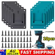 10Pcs for Bosch/Makita 18V Lithium Battery Drill Tools Holder Dock Mount +Screws