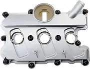 Left Aluminum Engine Valve Cover ，Compatible With A6L 4Z8 C6 2.8 Fsi 3.0 Tfsi A8L 4E8 2.8 Fsi VW Touareg 7P 3.0T 06E103471P