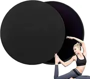 Workout Sliders Disc - Core Sliders, Double-Sided Fitness Sliders, Exercise Slides, Discs, 2 Floor Glides for Power Slides, Core Training, Carpet or Hardwood Floors