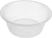 Totority Transparent Foot Soaking Basin Medium for Bathroom and Kitchen Use Multi Functional Wash Basin Lightweight and Portable Design for Foot Soaking and Face Cleansing