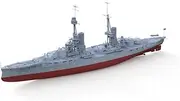 YYC350544S-A 1/350 Military Model Kit Italy Andrea Doria-class Battleship Full Hull