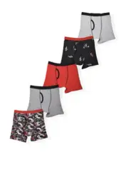 Wonder Nation Boy’s Size 6-7 Boxer Briefs 5 Pack Cosmic Print New