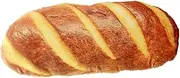 QUMIIRITY 1Pc Realistic Bread Shape Pillow Soft Throw Cushion Fun Decor for Sofa Bed Filled for Reading Tv Watching Creative Home Accent