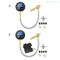在飛比找蝦皮商城精選優惠-帶 AAA 電池的 YX 數字胎壓計 0-200 PSI 重