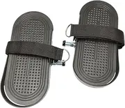 2 Pieces Exercise Bike Pedal Foot Strap Bracket Recovery Aids Kit Replace Parts Nonslip Easy Installation Foot Pedal Support