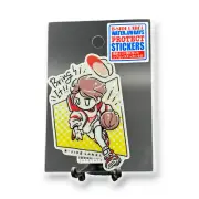 Quirky Fun Japan Sticker Cute Kawaii Basketball Girl Bring It Decal B-Side Label