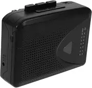 BRIGHTFUFU English Learning Cassette Tape Recorder Portable with Big Speaker Vintage Design