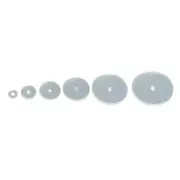 100pcs Earrings Disc Pads Comfortable and Secure Silicone Earring Stabilizers