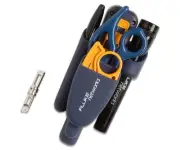Fluke Networks Pro-Tool Kit IS60 with D914S Impact Tool, D-Snips, Cable Stripper