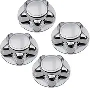 4X 7 Chrome Center Hub Cap W/ 5 Lug Steel Wheel Compatible for Ford F150 Expedition 97-04