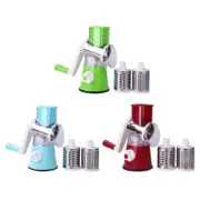 Stainless Steel Vegetables Rotating Cutter Manual Potato Slicer Kitchen Shredder