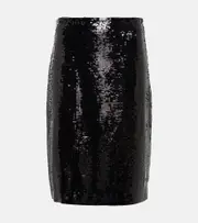 [Nili Lotan] Nili Lotan Bonne sequin miniskirt AU 2 black