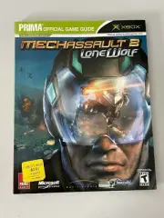 MechAssault 2: Lone Wolf Prima Official Strategy Game Guide 2004 Only for Xbox!