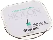 SUNLINE nylon line SIGLON basic 10m 1 No. natural clear 4lb