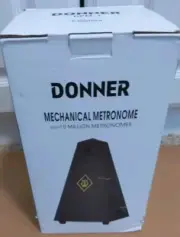 Donner Mechanical Metronome, DPM-1 Wood Toned Metronome Musical Instruments! NEW