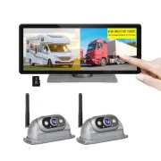 Vehicle Wireless Backup Camera with High Performance 6.86 Inch Touch Monitor ...